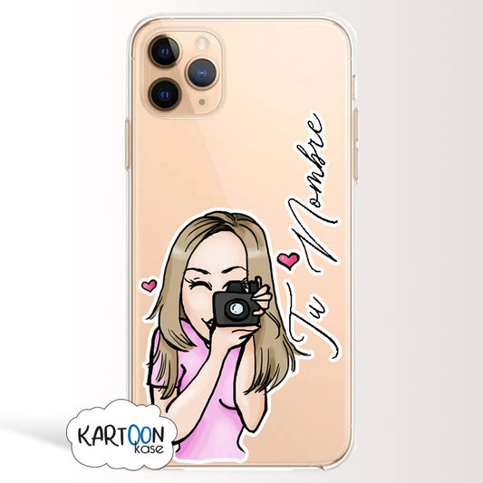 Funda Fotografa Personalizada Profesiones